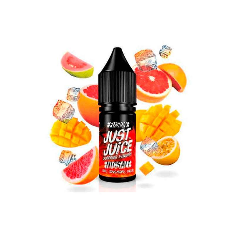 Just Juice Nic Salt Fusion Blood Orange Mango On Ice 10ml