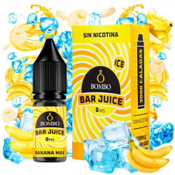 Banana Max Ice 10ml - Bar Juice by Bombo Sin Nicotina